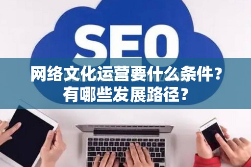 网络文化运营要什么条件？有哪些发展路径？